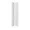 Заглушки для плинтуса VOX Espumo ESP501 Белый (комплект) , фото 