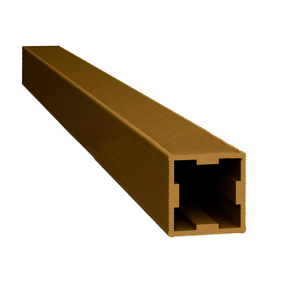 Ограждение из ДПК SaveWood Arbor Тик Столб промежуточный 70х70х4000 мм