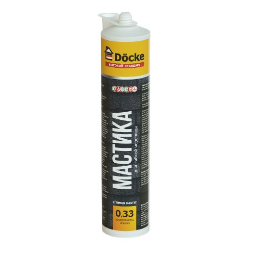Мастика кровельная Docke, 0,33 л