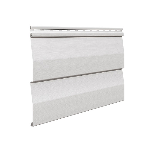 Виниловый сайдинг VOX Unicolor Корабельный брус SV-01 Светло-серый 3000 мм x 250 мм