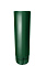 Труба круглая, 90 мм, 3 м металл водостока Grand Line 125/90 mm RAL 6005 Зелёный мох , фото 