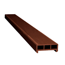 Ограждение из ДПК SaveWood Arbor Терракот Перила 86х32х4000 мм
