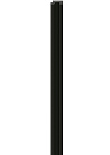Рейка правая панели VOX Linerio S-line Black | Чёрный 2650 мм x 35 мм