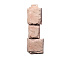 Угол наружный FineBer Камень крупный Терракотовый , фото 