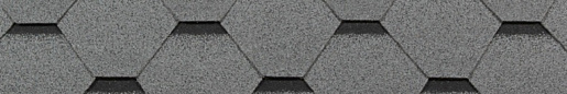 Коньково-карнизная черепица RoofShield Серый 1000 мм x 317 мм