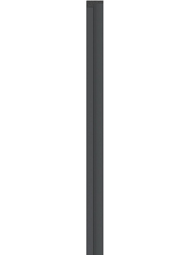 Рейка правая панели VOX Linerio S-line Antracite 2650 мм x 35 мм