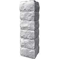 Угол наружный FineBer Скол 3D Светло-серый