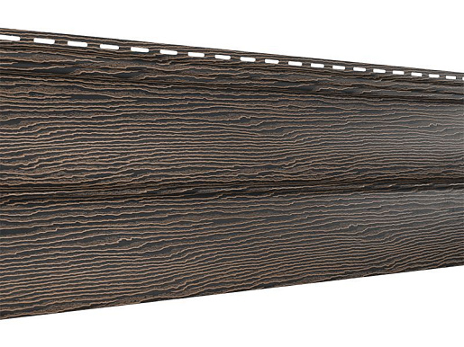 Сайдинг Ю-пласт Timberblock Блок Хаус Дуб Морёный 3050 мм x 230 мм