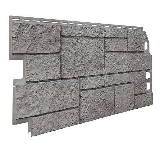 Фасадные панели VOX Solid Sandstone (Песчаник) Light Grey | Светло-серый 1000 мм x 420 мм