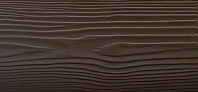 Сайдинг фиброцементный Cedral Click Wood серия Земля C21 Коричневая глина