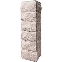 Угол наружный FineBer Скол 3D Светло-бежевый