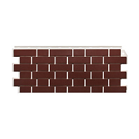 Фасадные панели FineBer Кирпич облицовочный Britt коричневый