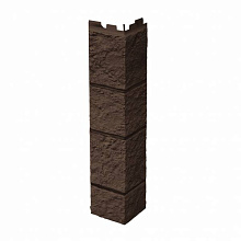 Угол наружный Vilo Sandstone (Песчаник) Dark Brown | Тёмно-коричневый 420 x 92х92 мм 420 мм x 92х92 мм
