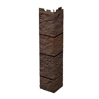 Угол наружный VOX Solid Sandstone (Песчаник) Dark Brown | Темно-коричневый