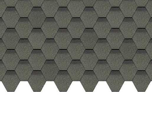 Гибкая черепица Docke Standard Сота Зеленый 1000±3 мм x 318±3 мм