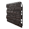 Панель FineBer Фасайдинг Дачный Скол 3D Тёмно-коричневый , фото 
