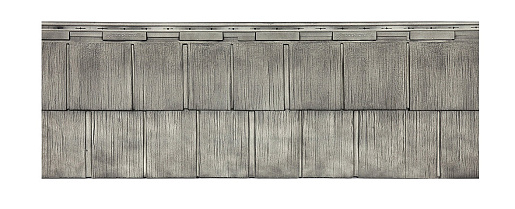 Фасадные панели T-SIDING Сайдинг ЭКО-2 Щепа Пихта Самшит 1205 мм x 360 мм