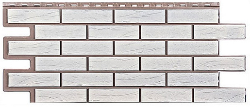 Фасадные панели T-SIDING (Техоснастка) Саман Белый 1013 1 090 мм x 455 мм