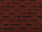 Гибкая черепица RoofShield Премиум Модерн Красный с оттенением , фото 