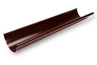 Желоб водосточный Galeco STAL 152/90 Тёмно-коричневый