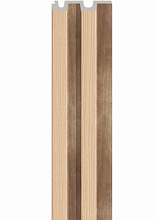 Панель реечная стеновая VOX Linerio L-line Natural 2650 мм x 122 мм