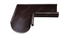 Угол желоба внутренний, 90 гр,125 мм металлическая GrandLine 125/90 mm RAL 8017 Коричневый в Обнинске