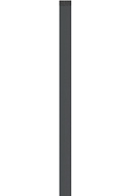Рейка универсальная U-trim панели VOX Linerio  M / S - line Antracite 2650 мм x 25 мм