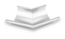 Внешний угол Galeco STAL 124/90 Белый в Обнинске