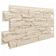 Фасадные панели Vilo Stone (Камень) Ivory | Слоновая кость 1000 мм x 420 мм
