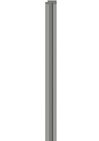 Рейка правая панели VOX Linerio S-line Grey | Серый