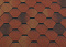 Гибкая черепица RoofShield Классик Стандарт Красно-коричневый , фото 