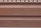 Сайдинг Альта-Профиль серия Kanada Плюс Премиум Красно-коричневый , фото 