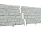 Фасадные панели Ю-пласт Стоун Хаус Кварцит Светло-серый , фото 