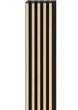 Панель реечная стеновая VOX Linerio S-line Natural Black 2650 мм x 122 мм