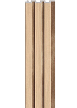 Панель реечная стеновая VOX Linerio M-line Natural 2650 мм x 122 мм