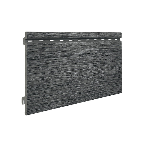 Фасадная панель одинарная VOX Kerrafront FS-201 Wood Design Graphite | Графит 2950 мм x 180 мм