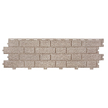 Сайдинг Tecos Brickwork Кирпич Сильвер 1140 мм x 350 мм