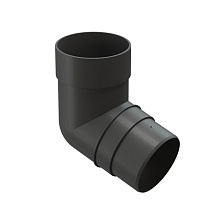 Колено 72° Docke Premium Графит