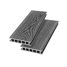 Террасная доска из ДПК Savewood Fagus 6 м Серый 6000 мм x 144 мм