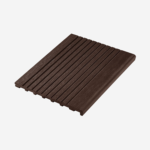 Ступень из ДПК RusDecking UnoDeck Scala 3 м Венге 3000 мм x 345 мм