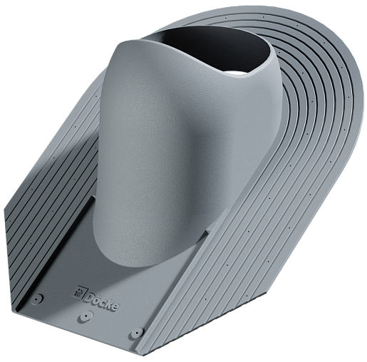 Проходной элемент Docke Premium Root Серый, (RR23) 505 мм x 373 мм