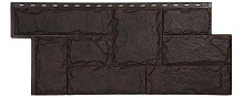 Фасадные панели T-SIDING Сайдинг ЭКО-2 Марсель Венге 1 090 x 455 мм 1 090 мм x 455 мм