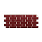 Фасадные панели FineBer Кирпич облицовочный Britt красный , фото 