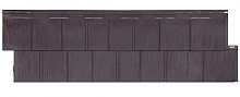 Фасадные панели T-SIDING Сайдинг ЭКО-2 Щепа Пихта Венге 1205 x 360 мм 1205 мм x 360 мм