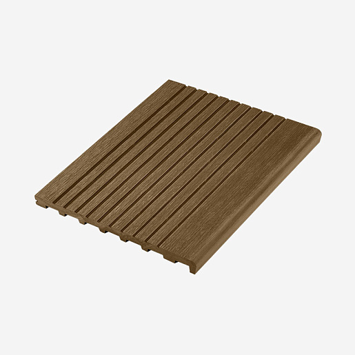 Ступень из ДПК RusDecking UnoDeck Scala 3 м Орех 3000 мм x 345 мм