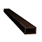 Ограждение из ДПК SaveWood Arbor Тёмно-коричневый Брус универсальный 70х40х4000 мм , фото 
