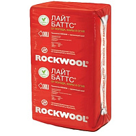 Утеплитель Rockwool Лайт Баттс 37 кг/куб.м., 100 мм