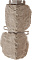 Угол наружный Альта-Профиль Бутовый камень Нормандский , фото 