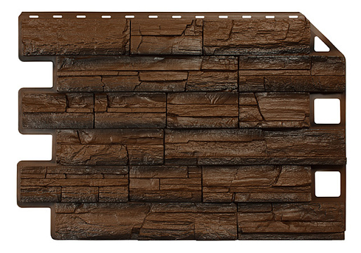 Фасадные панели Royal Stone коллекция Rocky Stone Виннипег 905 мм x 620 мм