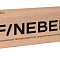 Комплект водосточной системы для крыши Fineber 120х80 мм для карниза 6 м, Коричневый RAL 8017 , фото 